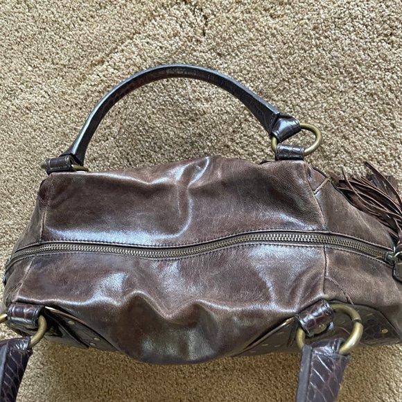 Via Spiga  two tone studded dome satchel - Picture 4 of 10